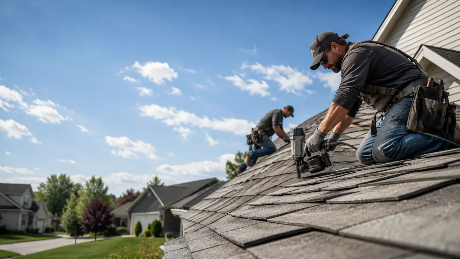 Storm Damage Roof Repair in Washington, IL near me